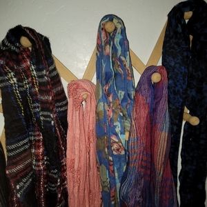 5 scarves